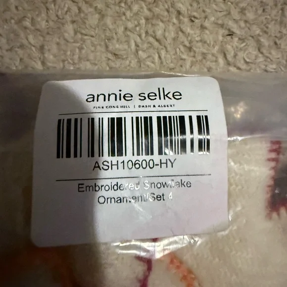 Colorful Felt Snowflake Ornaments - Picture 4 of 5